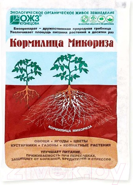 Изображение товара Удобрение ОЖЗ Кормилица Микориза (30г)