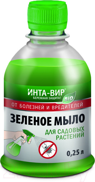 Изображение товара Удобрение Фаско Инта-Вир Зеленое мыло (250мл)
