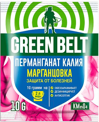 Изображение товара Удобрение Green Belt Перманганат калия Марганцовка (10г)