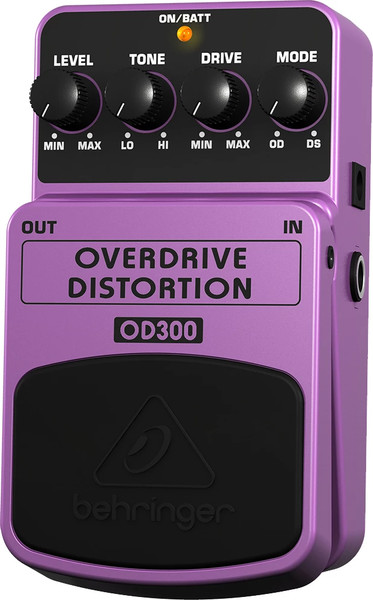 Изображение товара Педаль электрогитарная Behringer OD300