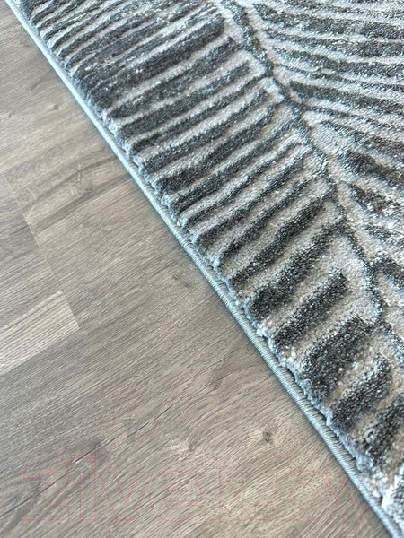 Изображение товара Коврик Radjab Carpet Марсель NP 425 Прямоугольник 11506RK (1.2x1.8, Grey)