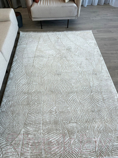 Изображение товара Коврик Radjab Carpet Марсель NP 425 Прямоугольник 11491RK (0.8x1.5, Cream)