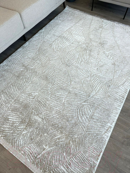 Изображение товара Коврик Radjab Carpet Марсель NP 425 Прямоугольник 11491RK (0.8x1.5, Cream)