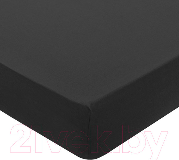 Изображение товара Простыня Milanika Грэй на резинке 200x200x20 (поплин г/к)