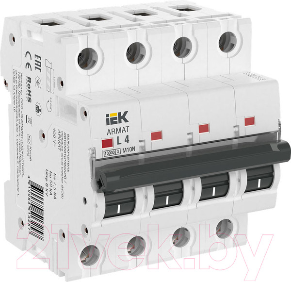 Изображение товара Выключатель автоматический IEK AR-M10N-4-L004