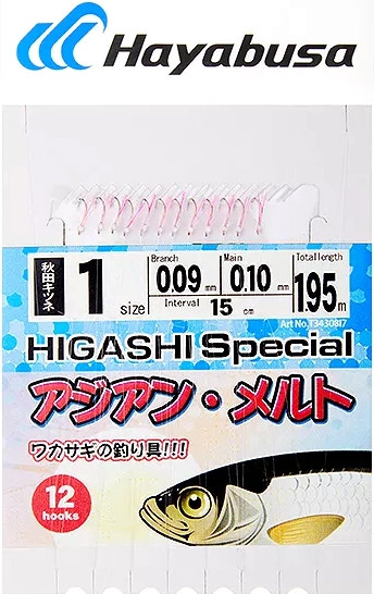 Изображение товара Комплект оснастки для приманки Hayabusa Sabiki I7 #1 / 05631