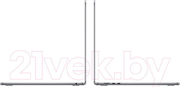 Изображение товара Ноутбук Apple Macbook Air 15" M3 2024 256GB / MRYM3 (серый космос)