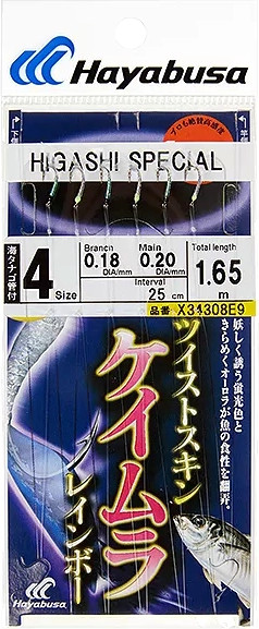 Изображение товара Комплект оснастки для приманки Hayabusa Sabiki E9 #4 / 01821