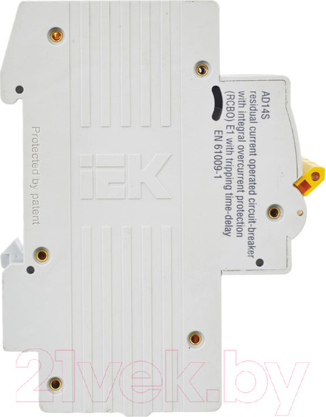 Изображение товара Дифференциальный автомат IEK АД14S 4Р 32А 100мА / MAD13-4-032-C-100