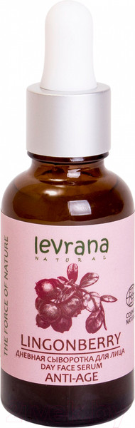 Изображение товара Сыворотка для лица Levrana Брусника Anti-Age дневная (30мл)