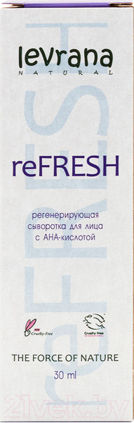 Изображение товара Сыворотка для лица Levrana Регенерирующая reFresh (30мл)