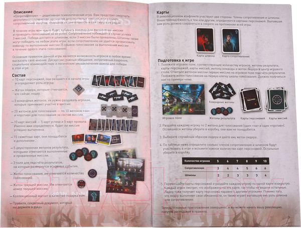 Изображение товара Настольная игра Magellan Сопротивление / MAG112881 (2-е издание)