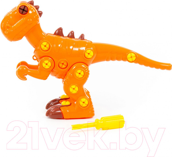 Изображение товара Игрушка-конструктор Полесье Тираннозавр / 76700 (40эл)