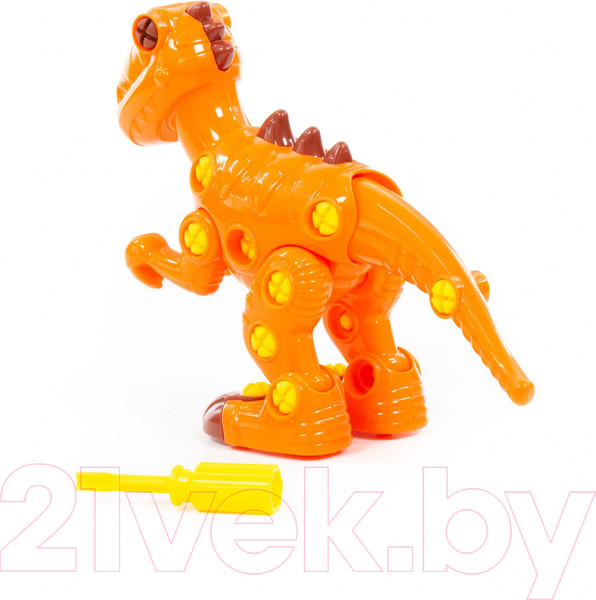 Изображение товара Игрушка-конструктор Полесье Тираннозавр / 76700 (40эл)