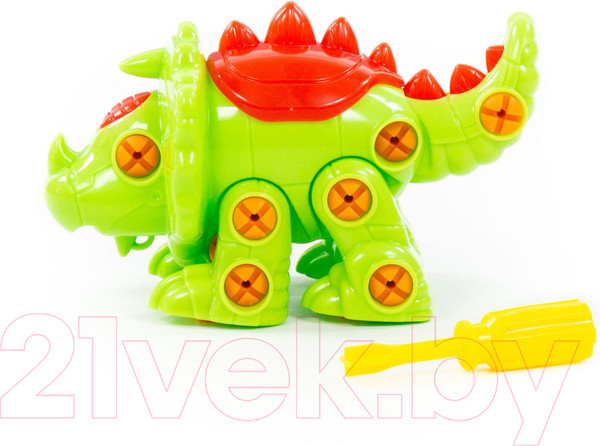 Изображение товара Игрушка-конструктор Полесье Трицератопс / 76717 (32эл)