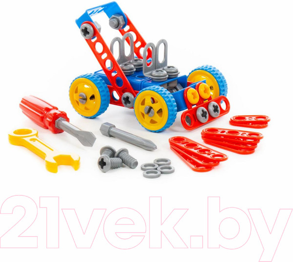 Изображение товара Конструктор Полесье Изобретатель / 72986 (91эл)