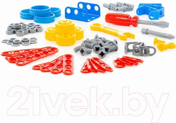 Изображение товара Конструктор Полесье Изобретатель / 72986 (91эл)