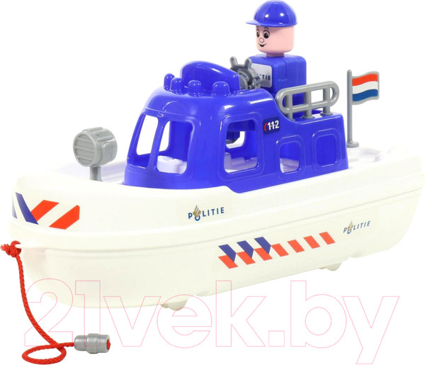 Изображение товара Катер игрушечный Полесье Полиция. Патруль / 71149