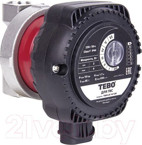 Изображение товара Циркуляционный насос TEBO TEBO-LR 15-12N
