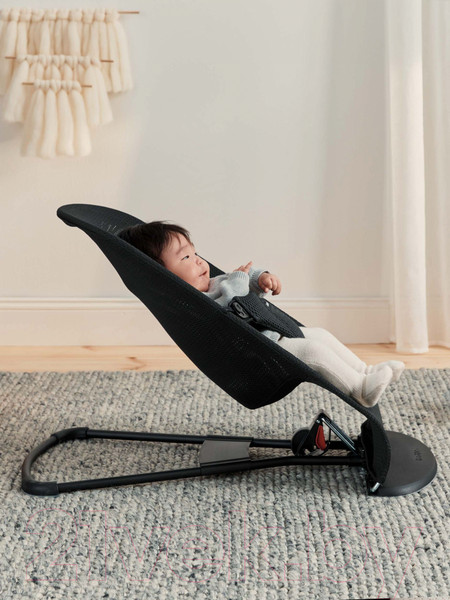 Изображение товара Детский шезлонг BabyBjorn Bliss Mesh 0062.25 (Black)