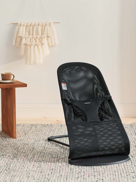 Изображение товара Детский шезлонг BabyBjorn Bliss Mesh 0062.25 (Black)