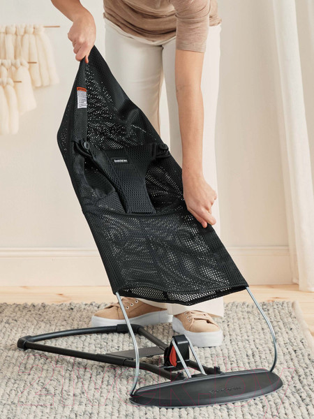 Изображение товара Детский шезлонг BabyBjorn Bliss Mesh 0062.25 (Black)