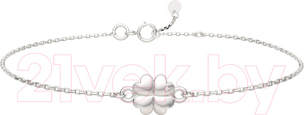 Изображение товара Браслет из серебра ZORKA 06D0128.ZZ (17см, с бриллиантом)