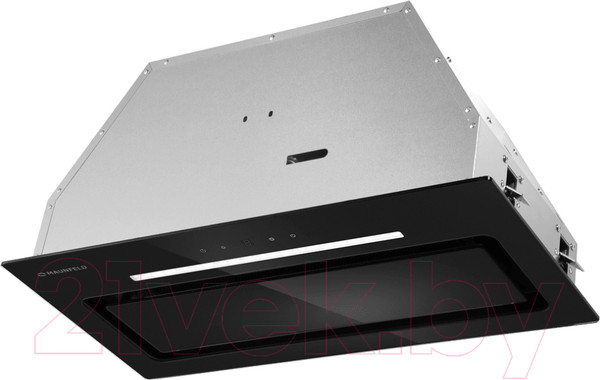 Изображение товара Вытяжка скрытая Maunfeld Trapeze 602SGG (черный)