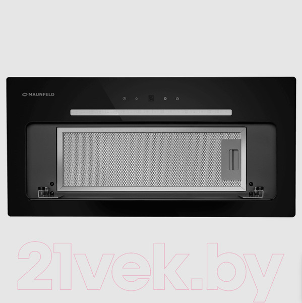 Изображение товара Вытяжка скрытая Maunfeld Trapeze 602SGG (черный)