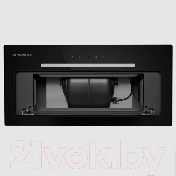 Изображение товара Вытяжка скрытая Maunfeld Trapeze 602SGG (черный)