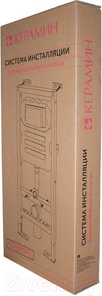 Изображение товара Инсталляция для унитаза Керамин ИнВолл Комфорт K130-A02-EEA1
