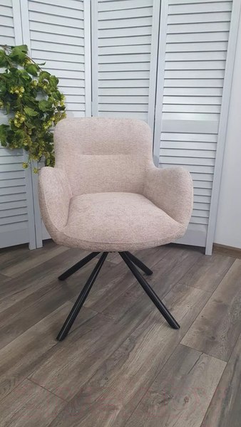 Изображение товара Стул M-City Karol / 629M05736 (3018-10 бежевый шенилл/черный)