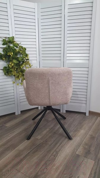 Изображение товара Стул M-City Karol / 629M05736 (3018-10 бежевый шенилл/черный)