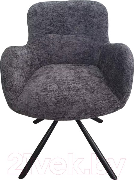 Изображение товара Стул M-City Karol / 629M05737 (3018-19 темно-серый шенилл/черный)