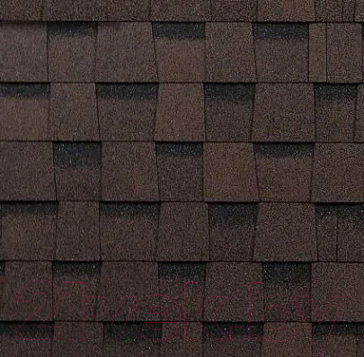 Изображение товара Черепица Технониколь Shinglas Фазенда Коричневый / 4D4X21-0712RUS