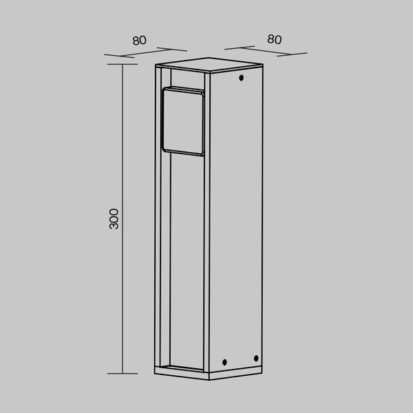 Изображение товара Блок розеточный Maytoni Socket O459FL-GF01SC