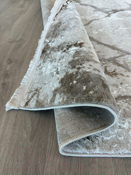 Изображение товара Коврик Radjab Carpet Марсель NP 371 Прямоугольник 11493RK (0.8x1.5, Cream/Vizon)