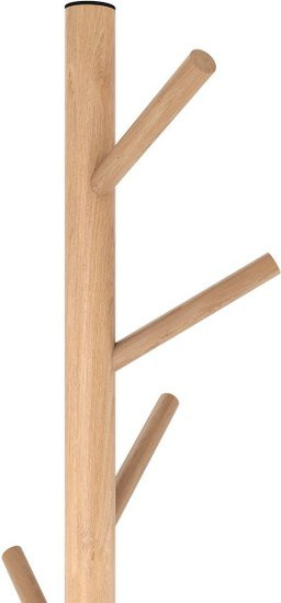 Изображение товара Вешалка для одежды Sheffilton SHT-CR25 (прозрачный лак/черный/мрамор)