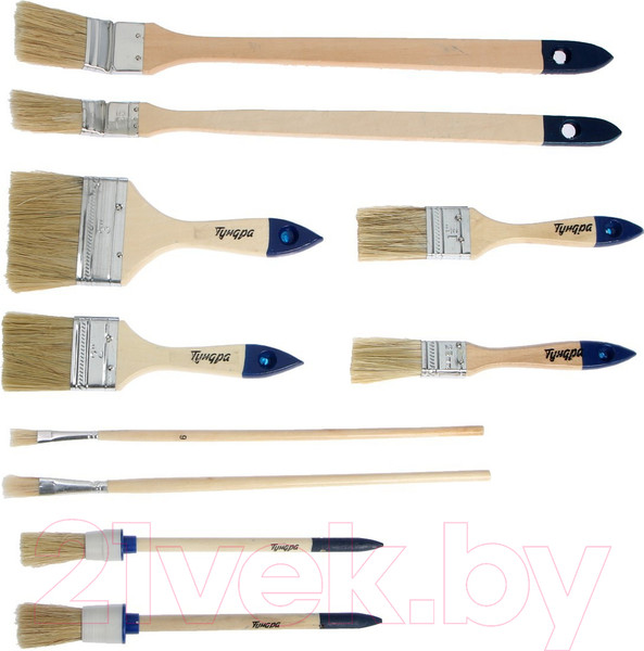 Изображение товара Набор кистей малярных Tundra 4132610 (10шт)