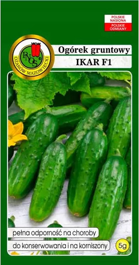 Изображение товара Семена PNOS Огурец Икар (5г)