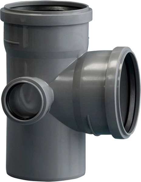 Изображение товара Крестовина внутренней канализации Политэк ТПК 110x110x50/90 ПП (правый)