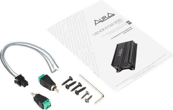 Изображение товара Автомобильный усилитель AURA Venom-D2.300 Ultra