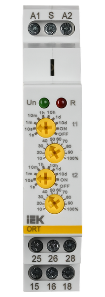 Изображение товара Реле времени IEK ORT-2T-ACDC12-240V