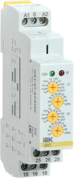 Изображение товара Реле времени IEK ORT-2T-AC230V