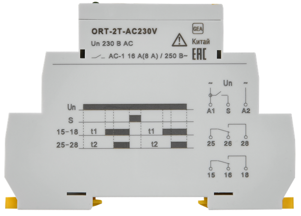 Изображение товара Реле времени IEK ORT-2T-AC230V
