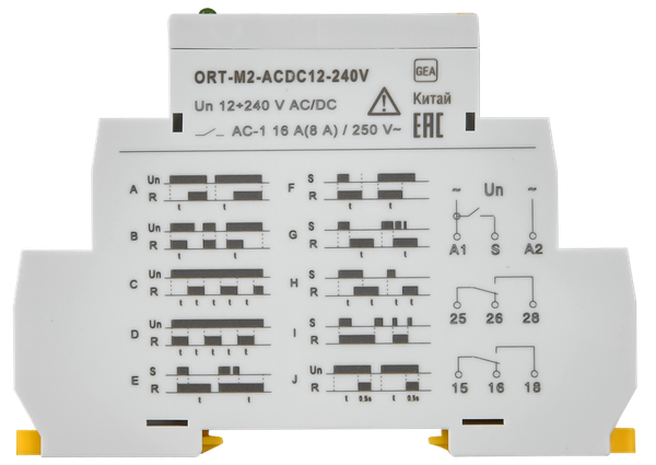 Изображение товара Реле времени IEK ORT-M2-ACDC12-240V