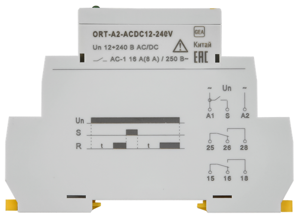 Изображение товара Реле времени IEK ORT-A2-ACDC12-240V