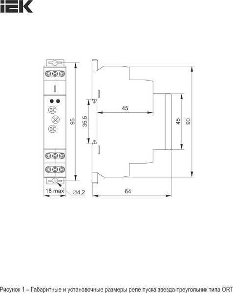 Изображение товара Реле времени IEK ORT-ST-AC400V