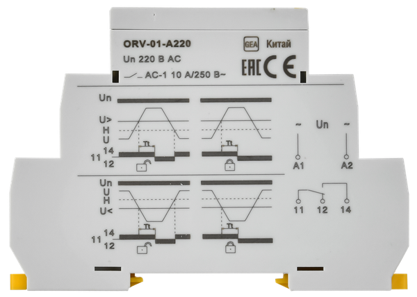 Изображение товара Реле напряжения IEK ORV-01-A220
