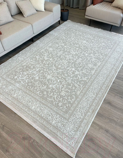 Изображение товара Ковер Radjab Carpet Милано RT 719 Прямоугольник 11747RK (3x4, Cream/Beige)